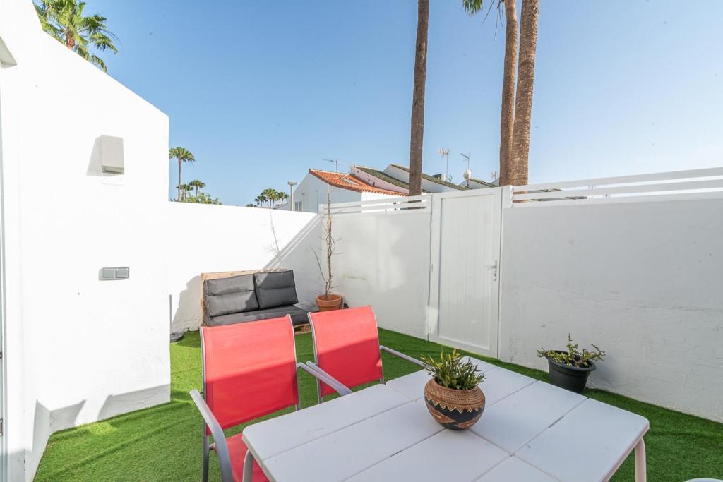 Deluxe Duplex Bungalow Private Parking Maspalomas  Luaran gambar