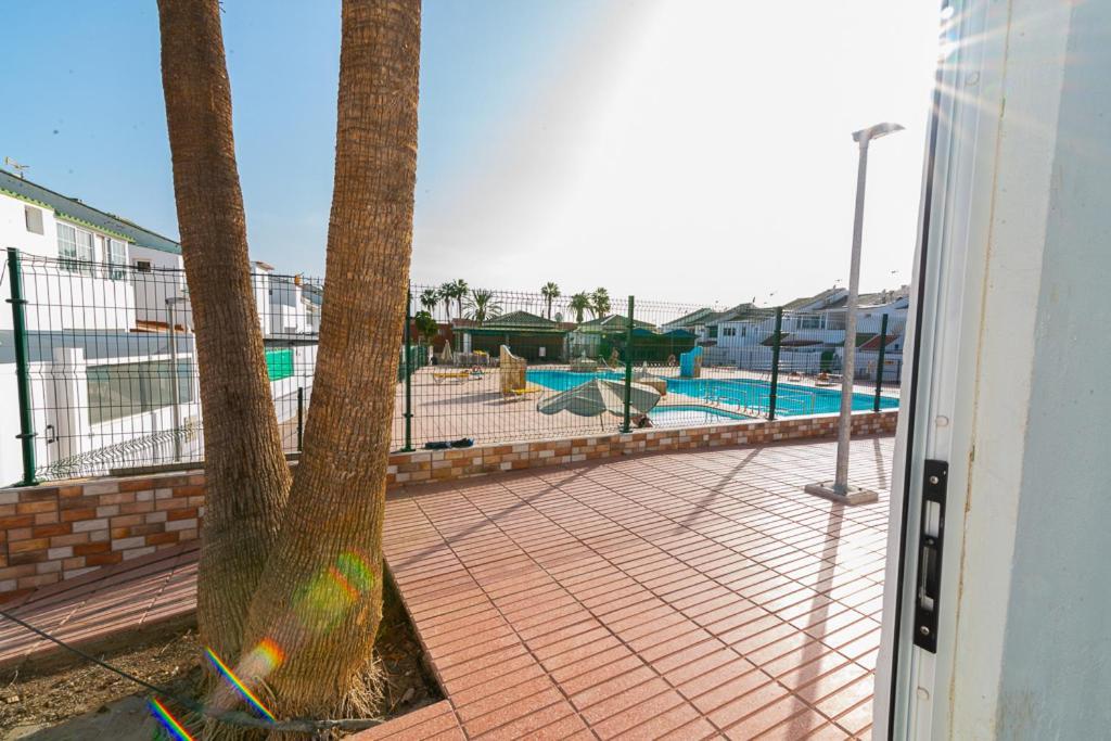 Deluxe Duplex Bungalow Private Parking Maspalomas  Luaran gambar