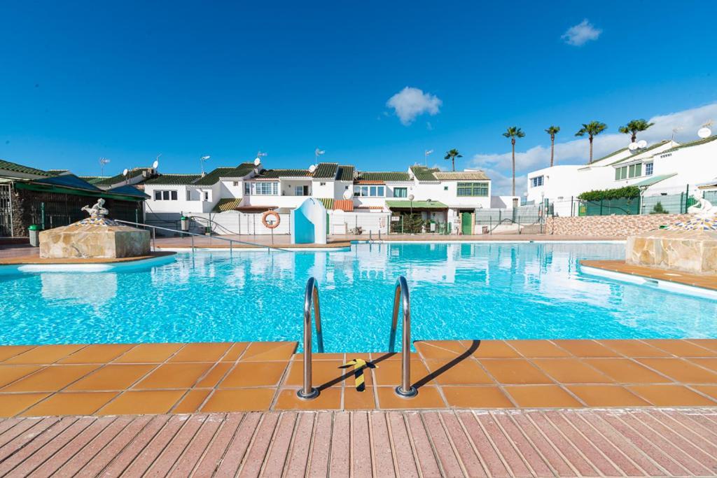 Deluxe Duplex Bungalow Private Parking Maspalomas  Luaran gambar